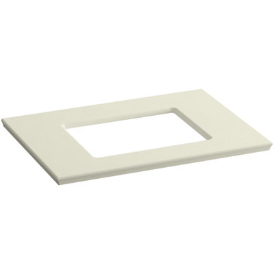 Solid/Expressions 31.6" Single Bathroom Vanity Top