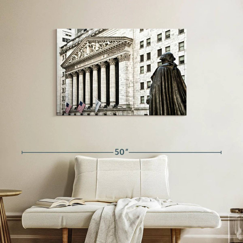 Rorry NYC Wall Street Building, 26" H x 39" W