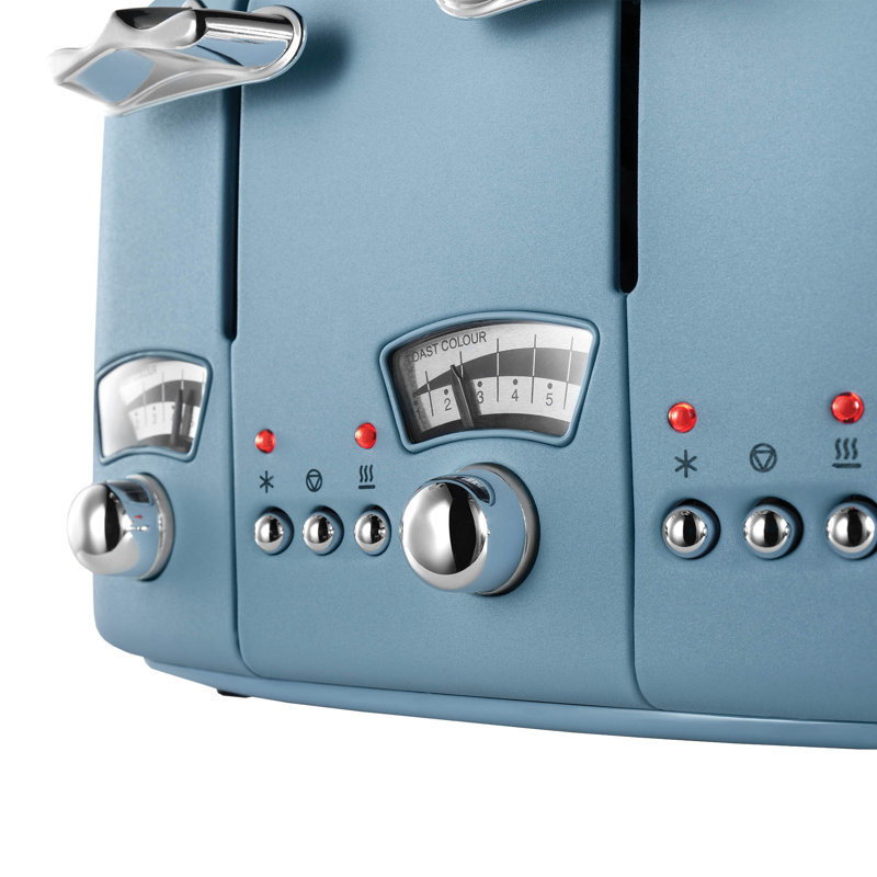 De'longhi 4 Slice Argento Toaster, Blue