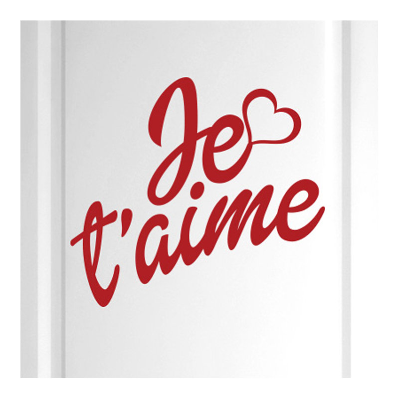 Wall Decal, Dark Red