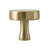The Perfect Knob 1-1/8" Satin Brass Round Cabinet Knob Multipack-100234008