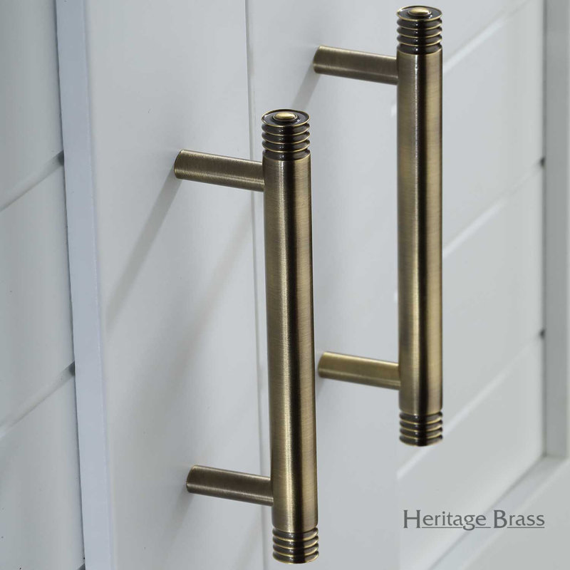 Heritage Brass Heritage Cabinet Pull Design, Antique Brass, 16cm H x 11cm W x 19.8cm D