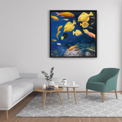 «Fish Under The Sea» sur toile