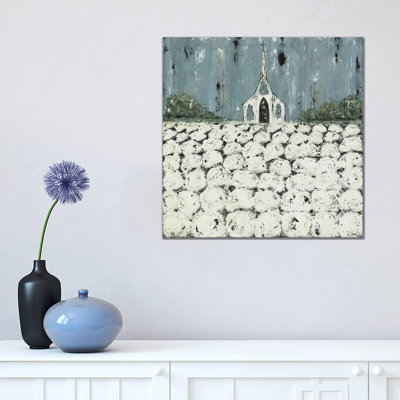 Church Cotton Fields by Ashley Bradley - Gallery-Wrapped Canvas Giclée on Canvas