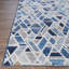 Tapis bleu / gris Thiesse Bricks Graffiti-737531852
