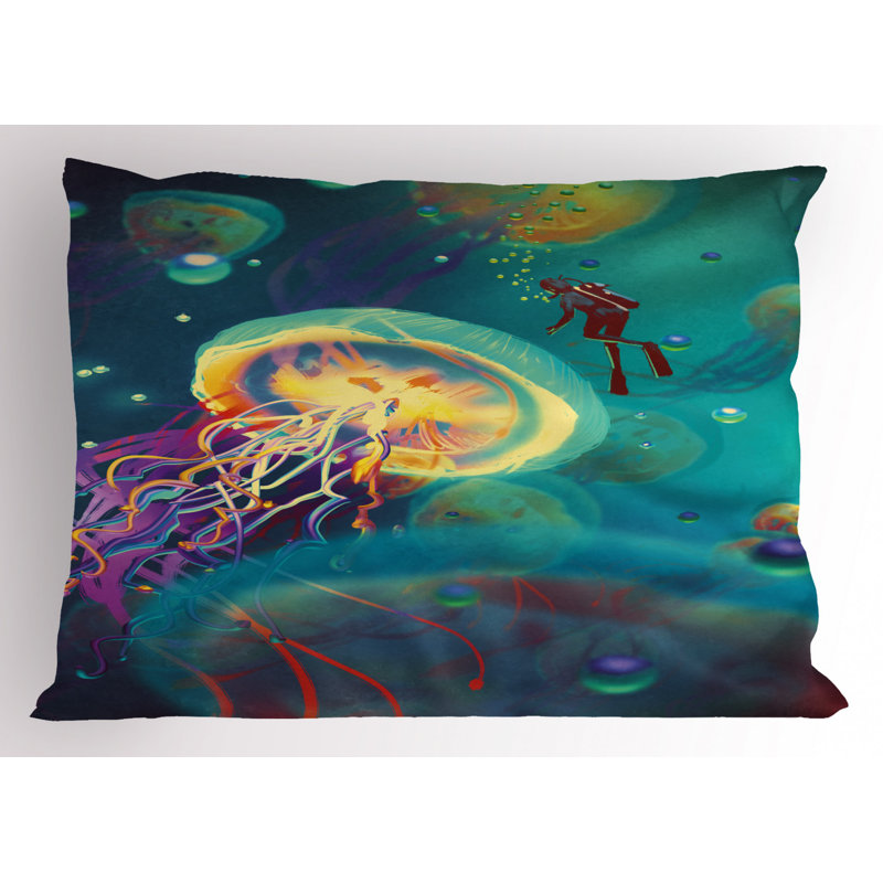 Tea Polyester Sham Set, Queen