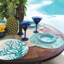 Cublington Coral Life 4 Piece Reversible Placemat Set
