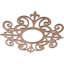 Médaillon de plafond en bois de Dijon-63411801-63411805