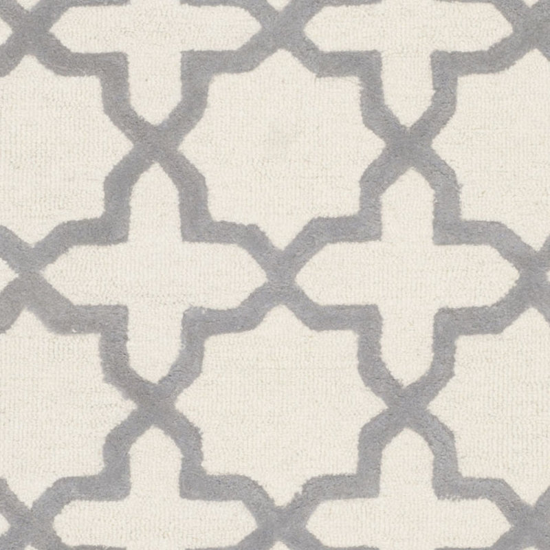 Cannen Hand Tufted Wool Geometric Rug, Runner 2'6" x 8'