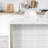 5.5'' W x 11.2'' L Aluminium Film Peel and Stick Subway Tile