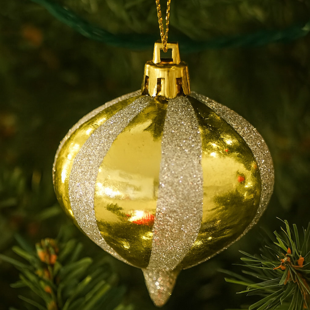 3" Bauble, Gold