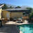 3m Lighted Square Cantilever Parasol With Base