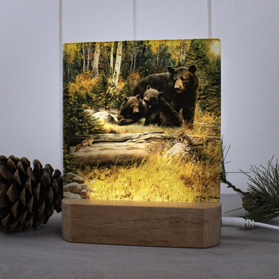 Bear Family Night Light