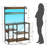 Haadiyah 15.71 " W Shelving Unit