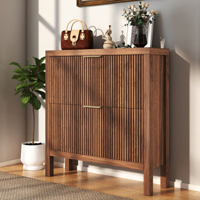 31.5" Wide 18 Pair Shoe Storage Cabinet