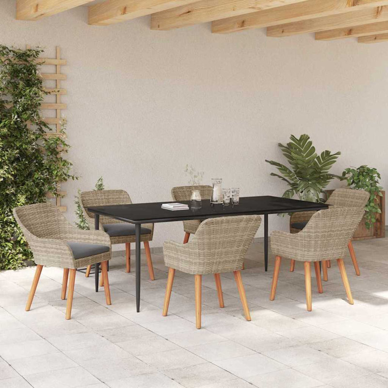 6 - Person Patio Dining Set with