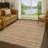 Machine Washable Indoor/Outdoor Chantille ACN2436 Stripes Rug-616814199-616814090