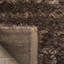 Woodstock Shag Hand Tufted Dark Brown Rug 