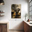 «Elephant Sunset», reproduction sur toile-499663164