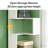 5-Tier Display Shelf,L-Shaped Bookcase,Corner Storage Bookcase