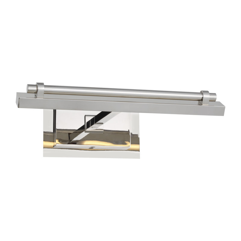 Kal Dimmable LED Wall Mounted Picture Light, Polished Nickel