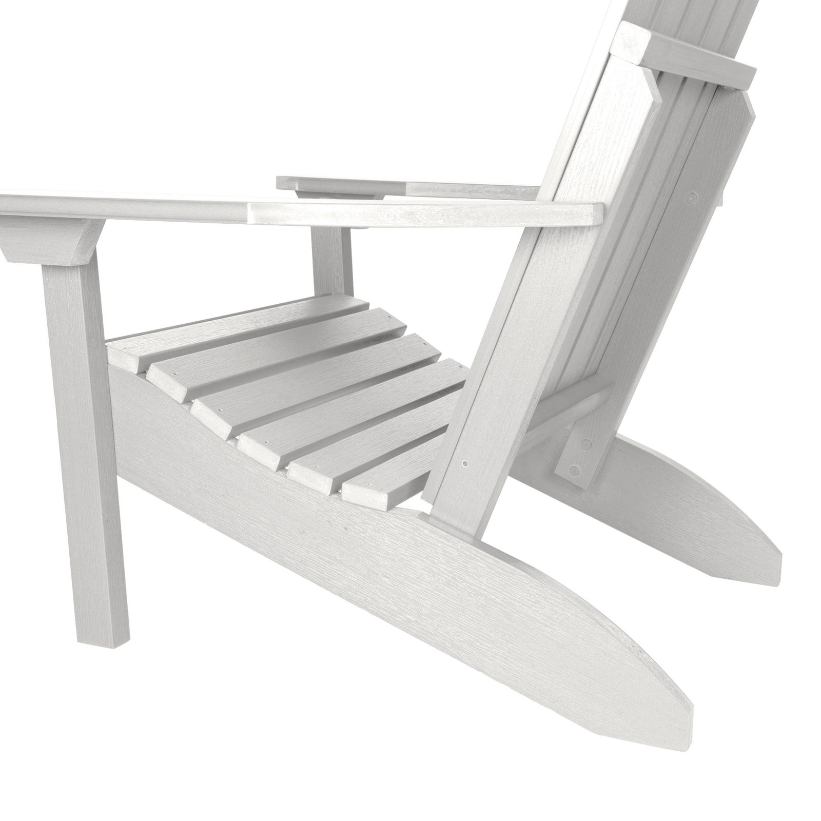 Leis Outdoor Adirondack Chair, White