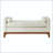Large Upholstered Boucle Fabric Ottoman with Pillows,Comfort Padded Window Bench-357116472-357116475