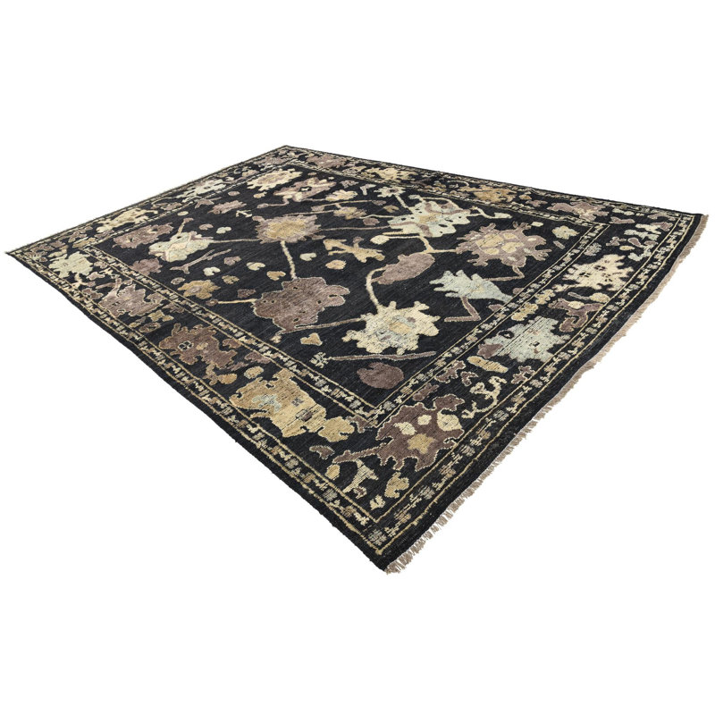 Tapis noir Pursley
