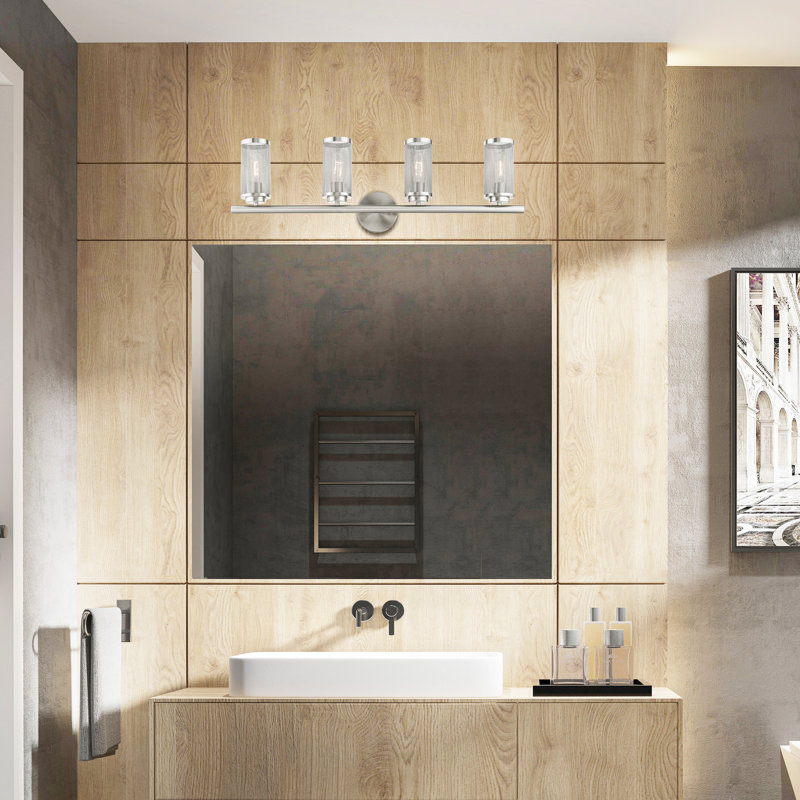 Emilia 4 - Light Dimmable Vanity Light, Brushed Nickel