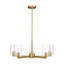 Fullton Dining Room Chandelier With Clear Shade-1097500227-1097500228-1097500250