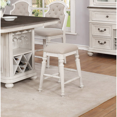 Amadahy Upholstered Counter Stool