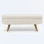 Banc de rangement à couvercle rabattable rembourré-88593927