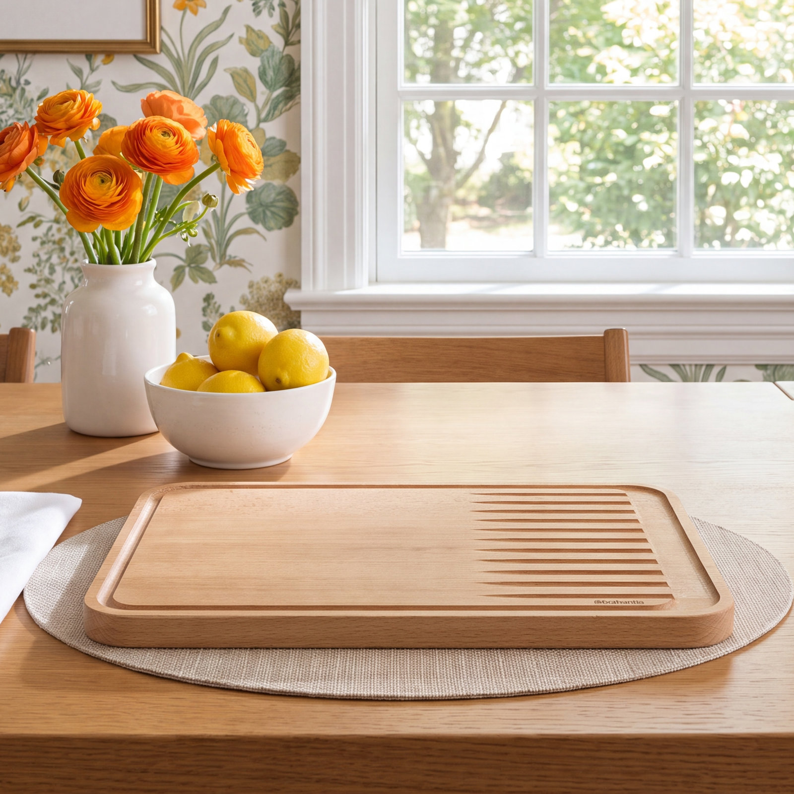 Brabantia Profile Wooden Chopping Board Set