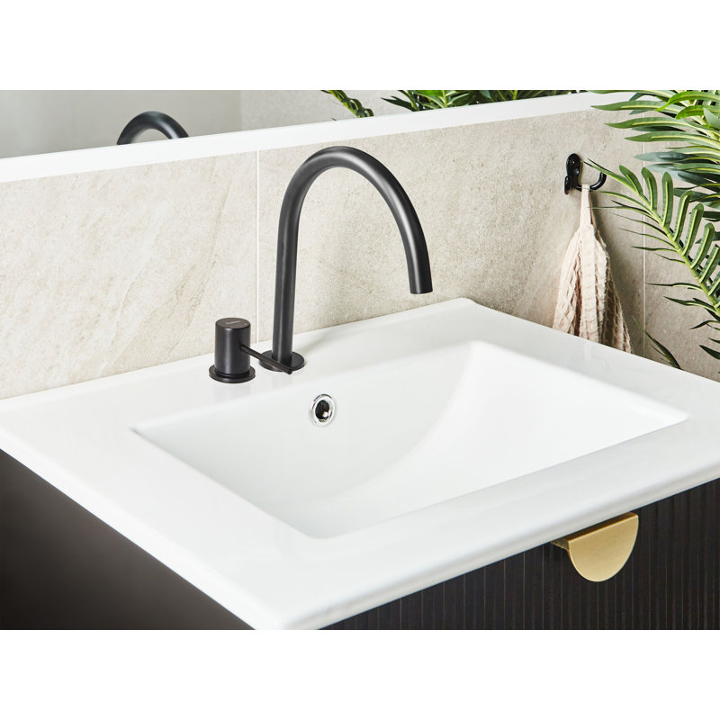 Basin Mixer Tap Magoon Brass Silver, Silver