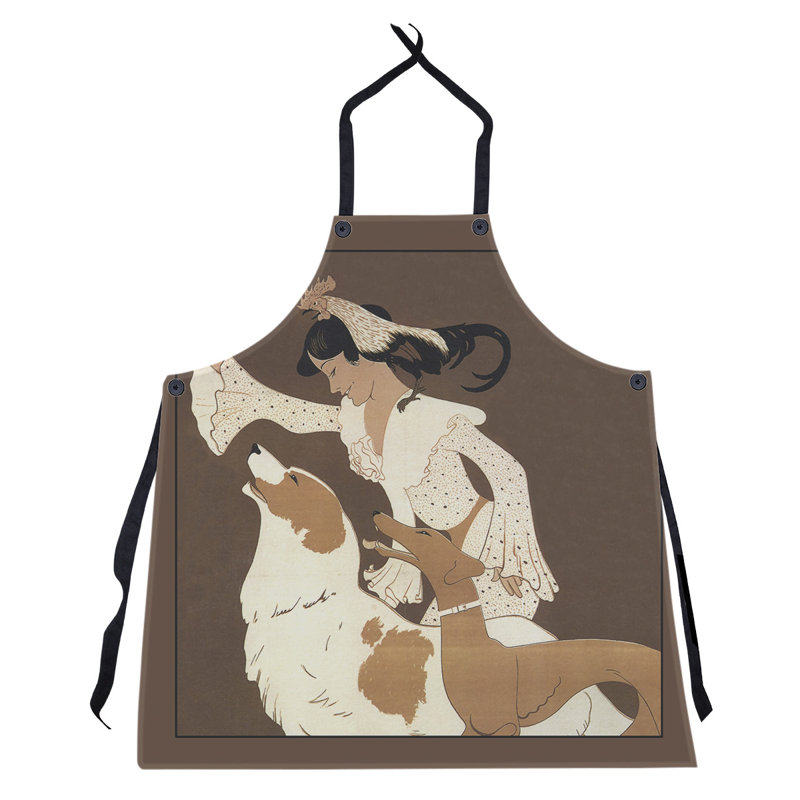 Bib Apron, Blue