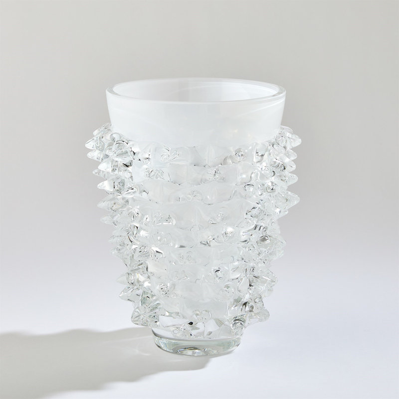 Porcupine Handmade Glass Table Vase