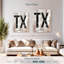 Texas Bigger Better and Barbecued sur toile-672592351
