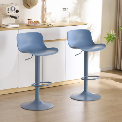 Meli Height-Adjustable Swivel Bar Stool