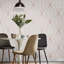 Harmony Geometric Metallic Wallpaper Double Roll-542632785
