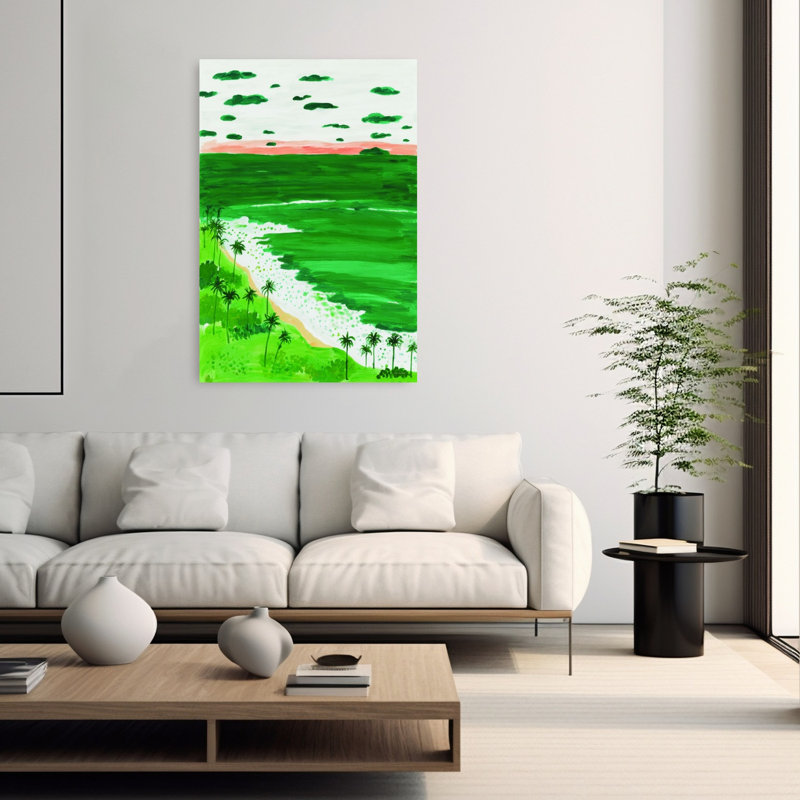 Emerald Tide, H 60 po x l 40 po