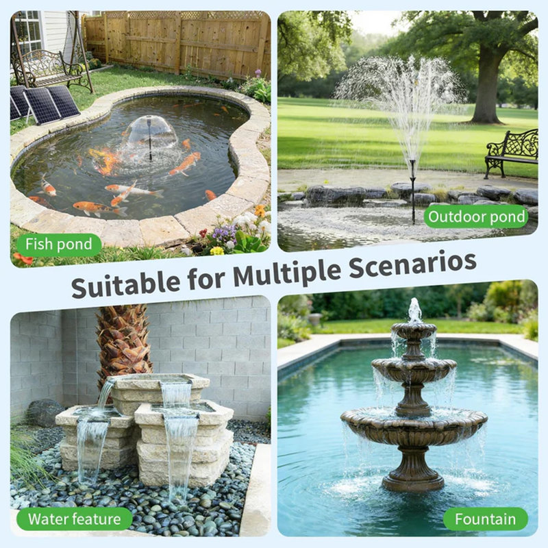 Outdoor Pool Fountain
