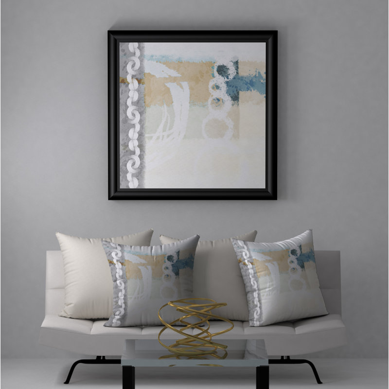 Housse de coussin carrée/insert, 18" x 18"