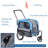 Hosley Foldable Pet Jogger Stroller-92456643