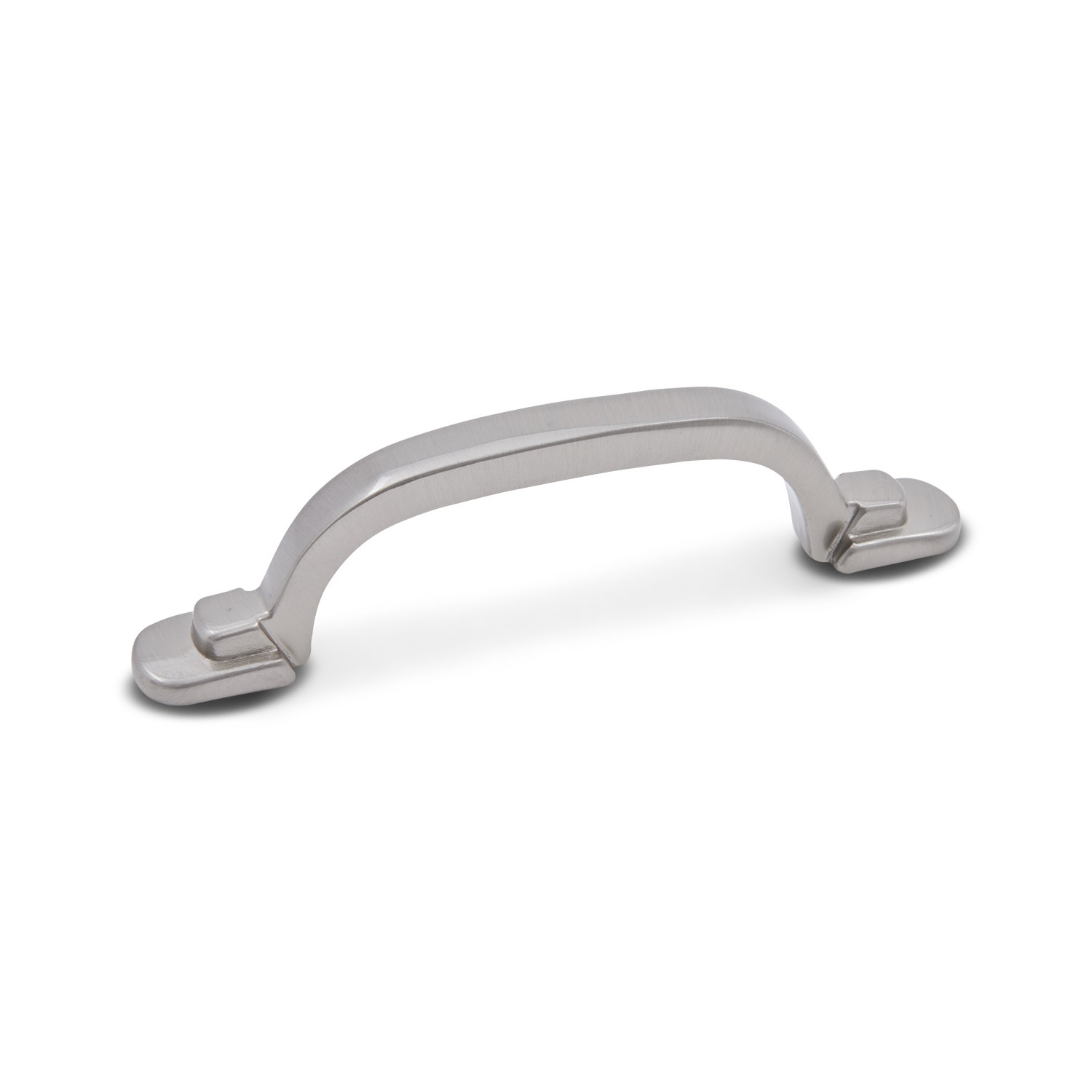 CP Series 3" Two-Step Arch Cabinet Pull, Satin Nickel