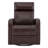 Corvin Genuine Leather Swivel Power Recliner-2110360839