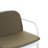 Outdoor PP Club Chair, White Frame With Green Cushion, Set Of 2-287224834-287224835