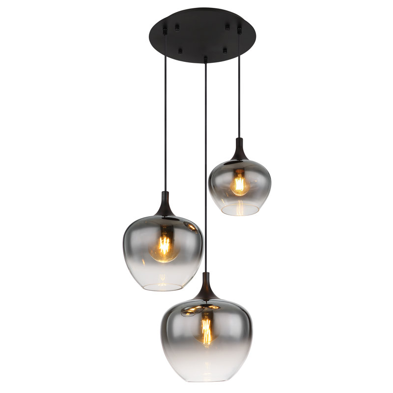 Edith 3 - Light Pendant, Smoke colour