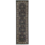 Hand-Knotted High-Quality Brown Runner