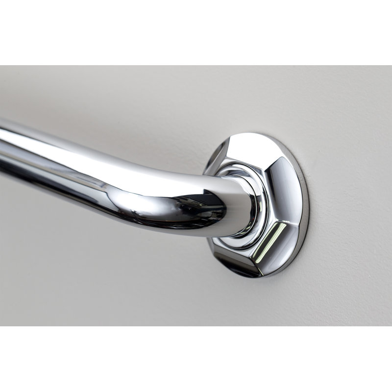 Empire Grab Bar, 18" W, Polished Chrome
