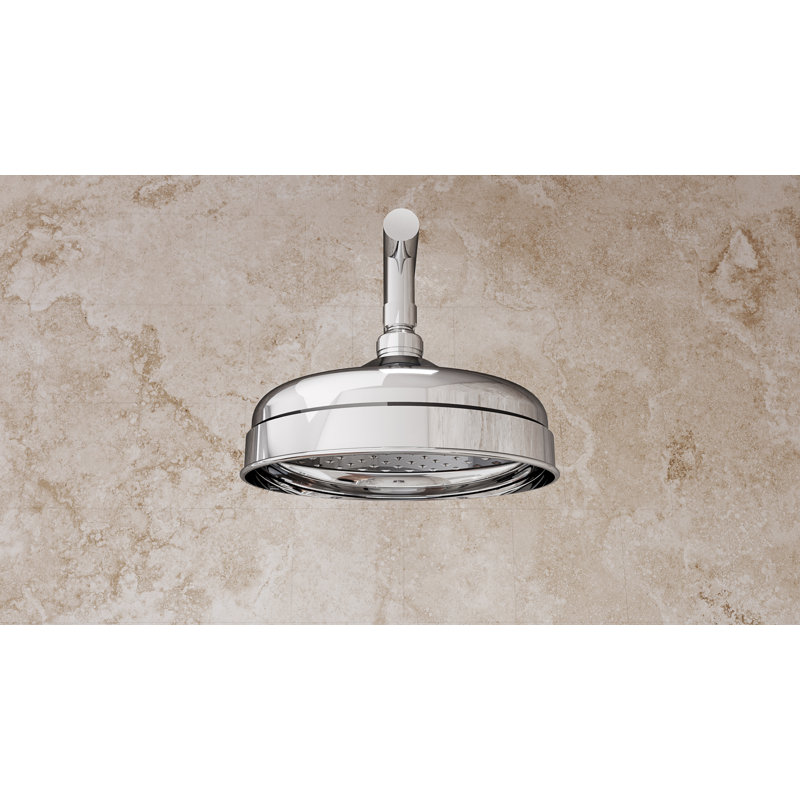 Levantine 8 in. Shower Head, Chrome, Chrome